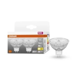 2er Pack Osram LED Spot STAR MR16 V 36° 3..8W Warmweiss GU5.3 4058075796836 Wie 35W
