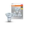 3er Pack Osram LED Spot BASE PAR16 36° 4.3W Warmweiss GU10 4058075820159 Wie 50W