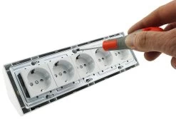 5-fach Steckdosenblock, Weiß 250V~/ 16A, Aufbaumontage 16 5-fach Steckdosenblock, Weiß 250V~/ 16A, Aufbaumontage -Philips Store 5 fach steckdosenblock weiss 250v 16a aufbaumontage8