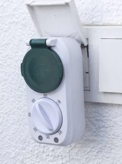 Analoge Zeitschaltuhr Mit Dämmerungs- & Countdown-Funktion, 16A, 3600W, IP44 -Philips Store analoge zeitschaltuhr mit daemmerungs countdown funktion 16a 3600w ip444