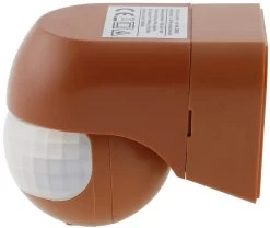 Aufputz Bewegungsmelder "CBM-Slim" 180° LED Geeignet, IP44, 1-800W, Ziegelrot -Philips Store aufputz bewegungsmelder cbm slim 180 led geeignet ip44 1 800w ziegelrot3