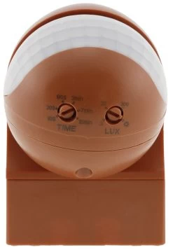 Aufputz Bewegungsmelder "CBM-Slim" 180° LED Geeignet, IP44, 1-800W, Ziegelrot -Philips Store aufputz bewegungsmelder cbm slim 180 led geeignet ip44 1 800w ziegelrot4