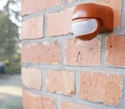 Aufputz Bewegungsmelder "CBM-Slim" 180° LED Geeignet, IP44, 1-800W, Ziegelrot -Philips Store aufputz bewegungsmelder cbm slim 180 led geeignet ip44 1 800w ziegelrot7