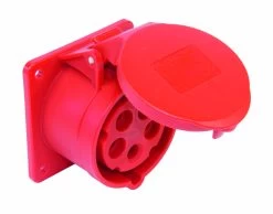 CEE Anbausteckdose Gerade 400V 32A IP44 PCE 325-6f7