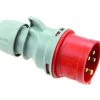 CEE Drehstromstecker Stecker Turbo Shark 400V 32A IP44 PCE 025-6TT