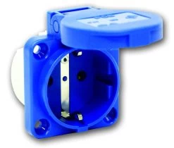 CEE Schutzkontakt Anbausteckdose 16A 250V IP54 PCE 105-0b
