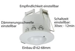 Decken-Einbau-Bewegungsmelder 360° HF -Philips Store decken einbau bewegungsmelder 360 hf4