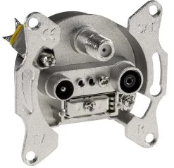 DELPHI Antennendose TV+Radio+Sat Weiß -Philips Store delphi antennendose tvradiosat weiss3