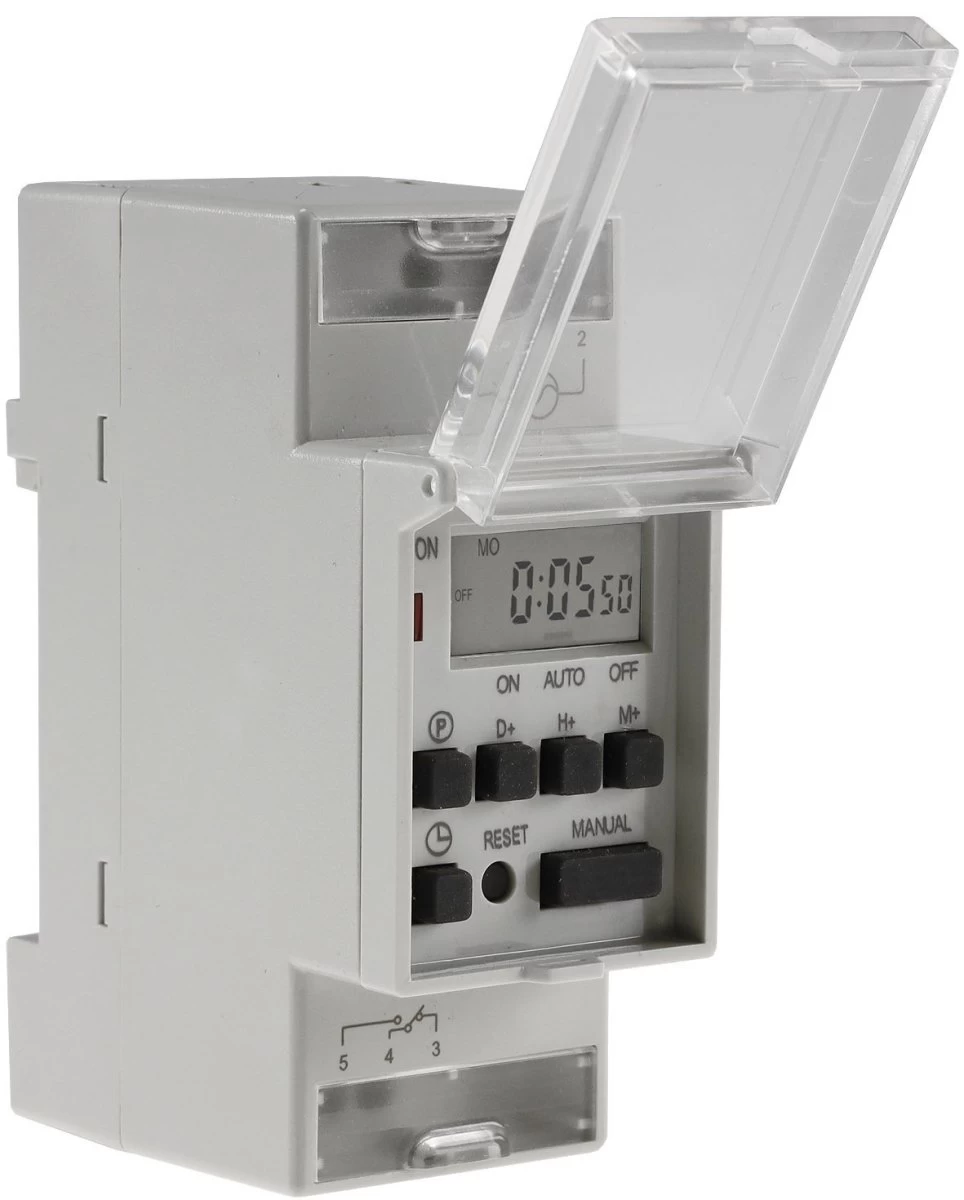 Digitale Wochen-Zeitschaltuhr Für Schalttafel-Einbau, 230V, Mit Bluetooth 2 Digitale Wochen-Zeitschaltuhr Für Schalttafel-Einbau, 230V, Mit Bluetooth – Bild 2