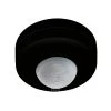 Eglo 97422 DETECT ME 6 Außen-Bewegungsmelder Sensor Ø90mm Schwarz Weiss IP44