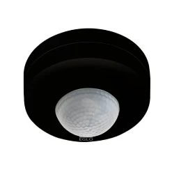 Eglo 97422 DETECT ME 6 Außen-Bewegungsmelder Sensor Ø90mm Schwarz Weiss IP44