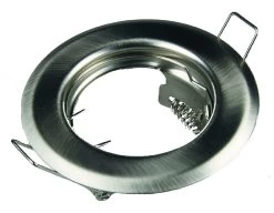 Einbaulampe Für GU5,3 MR16 LED Strahler (rund, Chrom-matt)