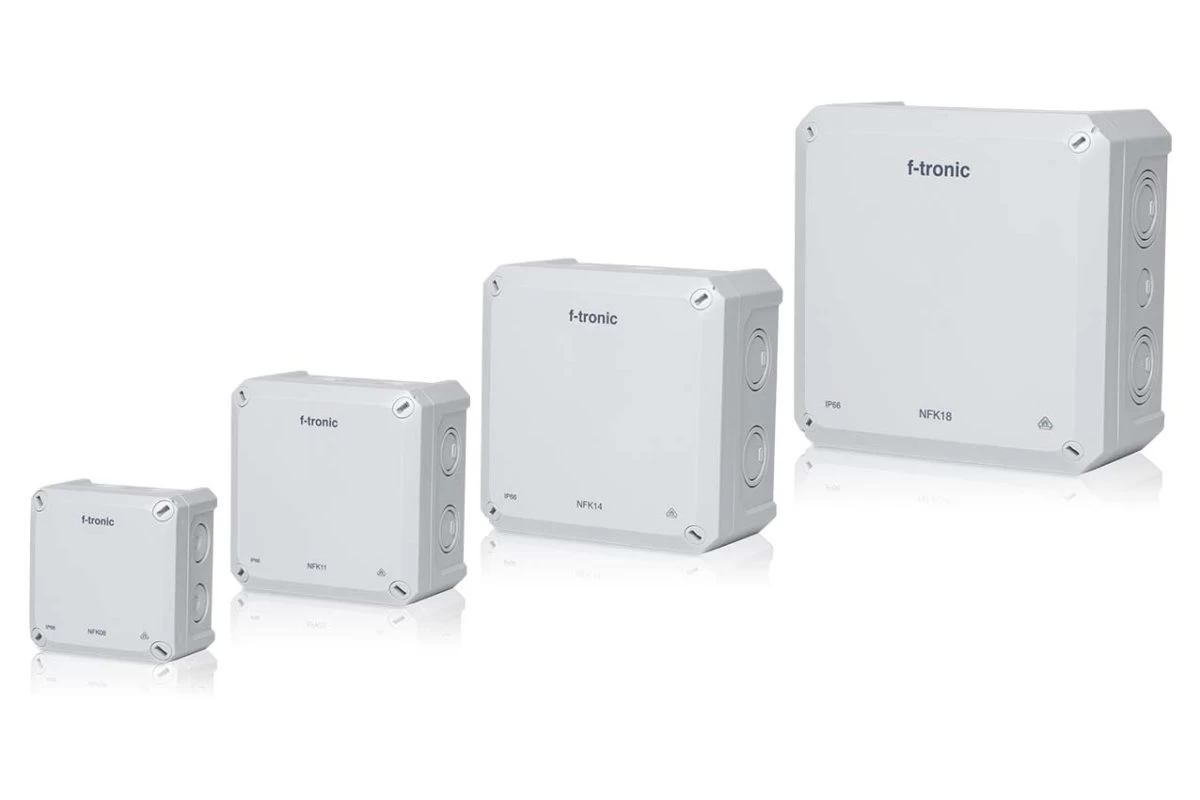 F-Tronic 7340190 NEPTUN Abzweigdose Aufputz IP66 Abzweigkasten 85mm Grau 2 F-Tronic 7340190 NEPTUN Abzweigdose Aufputz IP66 Abzweigkasten 85mm Grau – Bild 2