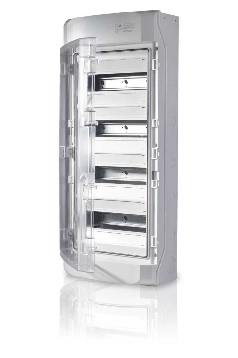 F-Tronic Neptun SQ 48 Verteiler Aufputz Feuchtraum-Kleinverteiler IP65 4reihig 7270008 1 F-Tronic Neptun SQ 48 Verteiler Aufputz Feuchtraum-Kleinverteiler IP65 4reihig 7270008