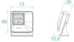 Funk-Klingel Empfänger "Pilota Porta" Batterie-Empfänger -Philips Store funk klingel empfaenger pilota porta batterie empfaenger4