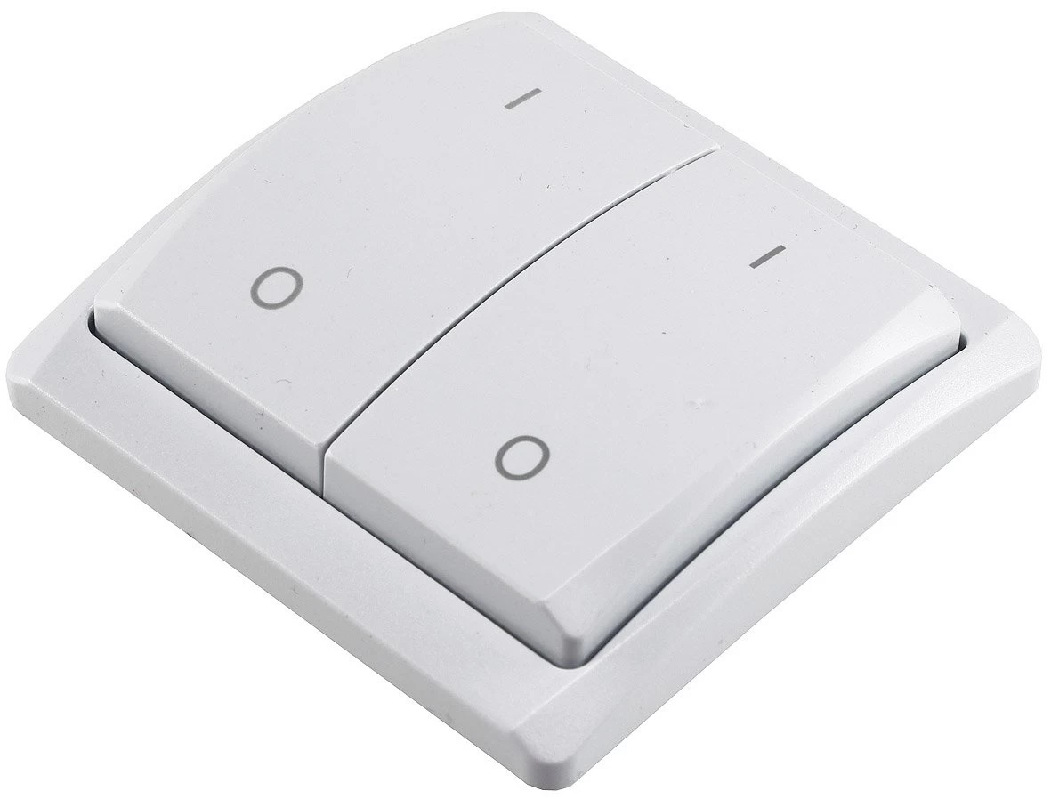 Funk-Wandsender Duo Für "Pilota Casa" 433,92MHz, Max. 70m, Batterie A23 3 Funk-Wandsender Duo Für "Pilota Casa" 433,92MHz, Max. 70m, Batterie A23 – Bild 3