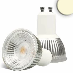 GU10 LED Strahler 6W GLAS-COB, 70°, Warmweiß, Dimmbar
