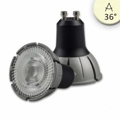 GU10 Vollspektrum LED Strahler 7W COB, 36°, 3000K, Dimmbar
