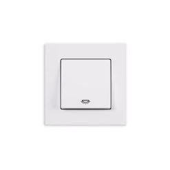 Gunsan Eqona Taster Licht Unterputz Weiss