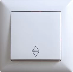 Gunsan Visage 2-Wege Schalter Wechselschalter Unterputz Weiss