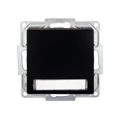 Gunsan Visage Klingeltaster Namensschild Und Beleuchtung Schwarz