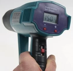 Heißluftgebläse "CHP-Pro Digi" 1500 Watt 100-650°C, LCD Temperaturanzeige -Philips Store heissluftgeblaese chp pro digi 1500 watt 100 650c lcd temperaturanzeige4