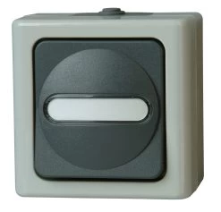 Kopp Blue Electric Aufputz Feuchtraum Taster Wechsler