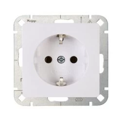 Kopp HK05 Schutzkontakt-Steckdose 1-fach 16A Arktisweiss