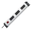 Kopp Steckdosenleiste Powerversal 3x3-fach IEC-320C13 Mit Schalter