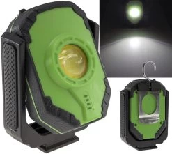 LED Akku-Arbeitsleuchte "CAL COB 500" LiIon Akku, Magnethalter, 15W, 1000lm