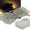 LED Batterie-Lichterkette "CT-TK100" 10m Warmweiß, IP44, 100 LEDs, Mit 6Std.Timer