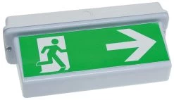 LED Fluchtwegleuchte Mit Akku Zur Deckenmontage