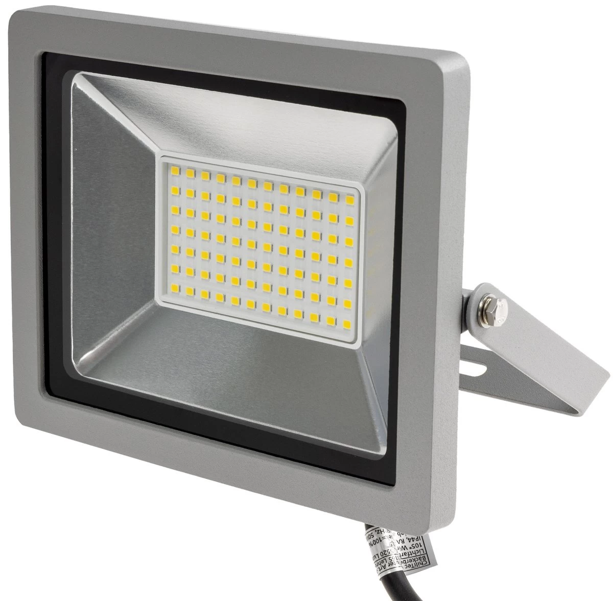 LED-Fluter SlimLine "CTF-SLT 30" Silber 30W, 2960lm, 4000K, Neutralweiß, IP44 4 LED-Fluter SlimLine "CTF-SLT 30" Silber 30W, 2960lm, 4000K, Neutralweiß, IP44 – Bild 4