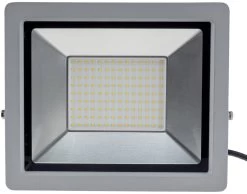 LED-Fluter SlimLine "CTF-SLT 99" Silber 100W, 9230lm, 4000K, Neutralweiß, IP44 -Philips Store led fluter slimline ctf slt 99 silber 100w 9230lm 4000k neutralweiss ip445