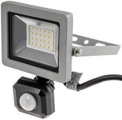 LED-Fluter SlimLine "CTF-SLT10 PIR" 10W, IP44, 923lm, 4000K, Bewegungsmelder -Philips Store led fluter slimline ctf slt10 pir 10w ip44 923lm 4000k bewegungsmelder4