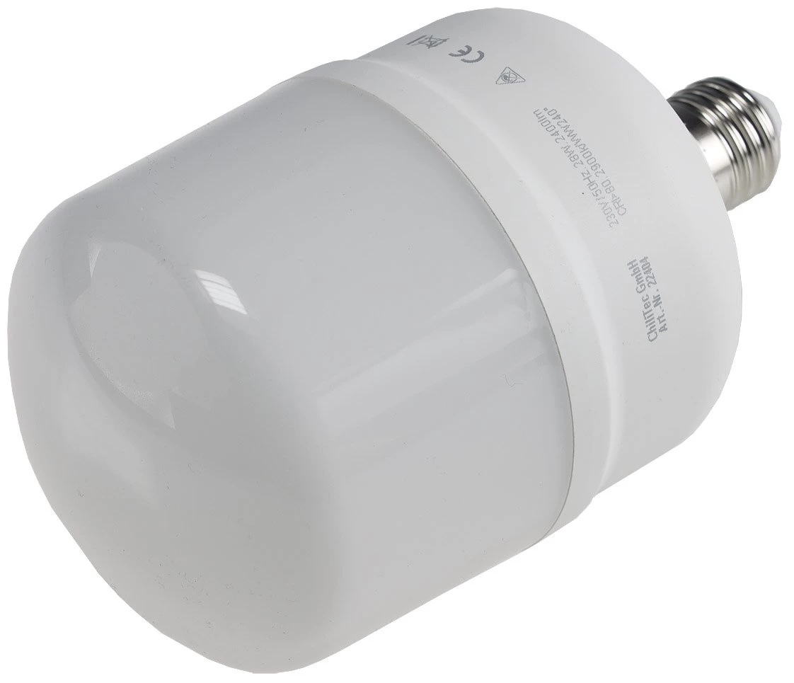 LED Jumbo Lampe E27 24W "G280n" 2450lm, 4200K, Neutralweiß, ØxH 10x18cm 2 LED Jumbo Lampe E27 24W "G280n" 2450lm, 4200K, Neutralweiß, ØxH 10x18cm – Bild 2