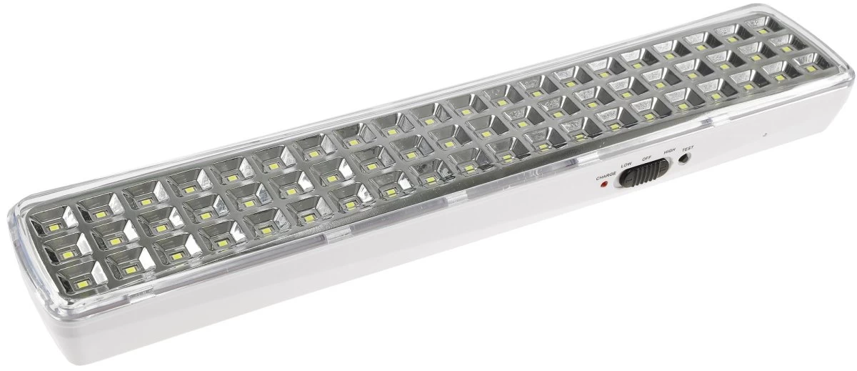 LED Notleuchte "CTNL-60 SMD" 365x70x37mm Lithium Akku 3,7V/2200mAh, Nur 4W 2 LED Notleuchte "CTNL-60 SMD" 365x70x37mm Lithium Akku 3,7V/2200mAh, Nur 4W – Bild 2