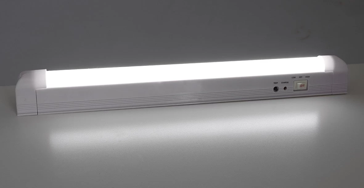 LED Notleuchte "CTNL-60 SMD-UB" Lithium Akku 3,7V/2200mAh, 4W, 34x4x3cm 3 LED Notleuchte "CTNL-60 SMD-UB" Lithium Akku 3,7V/2200mAh, 4W, 34x4x3cm – Bild 3