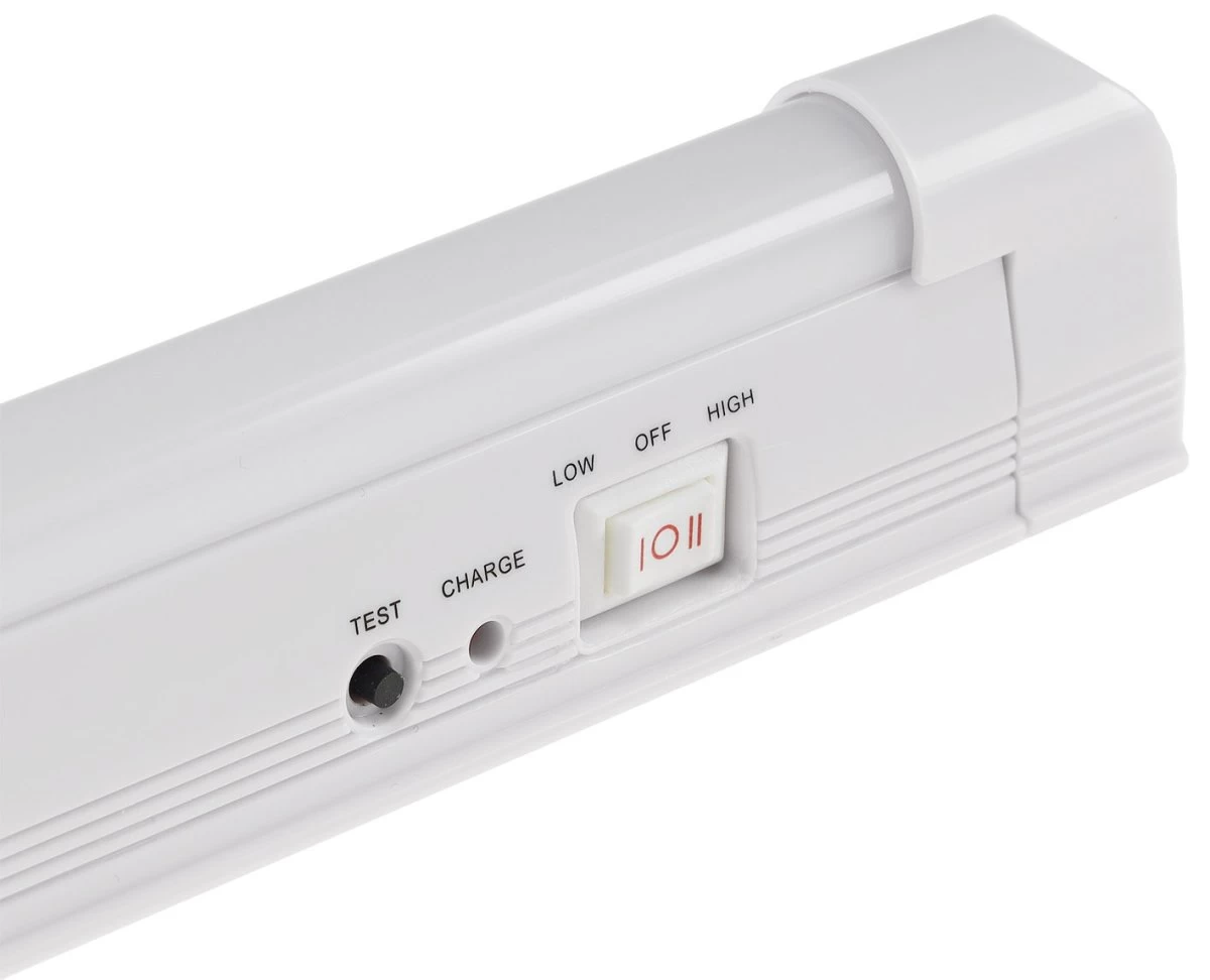 LED Notleuchte "CTNL-60 SMD-UB" Lithium Akku 3,7V/2200mAh, 4W, 34x4x3cm 6 LED Notleuchte "CTNL-60 SMD-UB" Lithium Akku 3,7V/2200mAh, 4W, 34x4x3cm – Bild 6