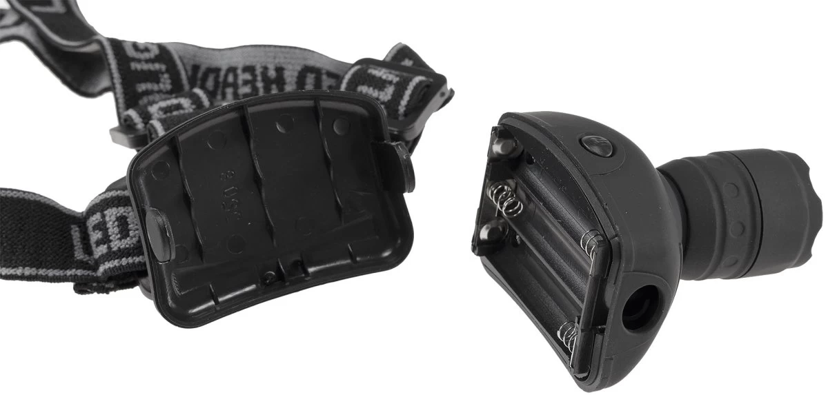 LED-Stirnlampe Mit Fokussierbarer 1W LED 3x AAA Batterie Nötig 4 LED-Stirnlampe Mit Fokussierbarer 1W LED 3x AAA Batterie Nötig – Bild 4