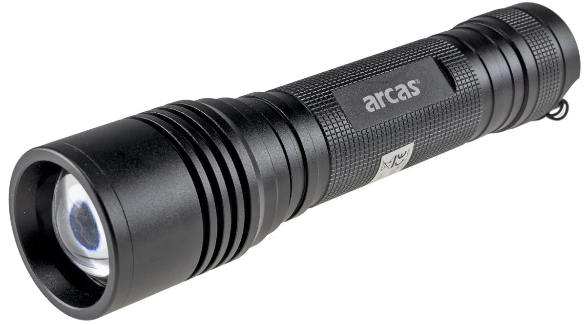 LED-Taschenlampe ARCAS 18W Zoom ØxL 48x205mm, 1600 Lumen 2 LED-Taschenlampe ARCAS 18W Zoom ØxL 48x205mm, 1600 Lumen – Bild 2