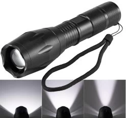 LED-Taschenlampe "CTL10 Zoom" 10W ØxL 136x37mm, Zoomfunktion, 350 Lumen