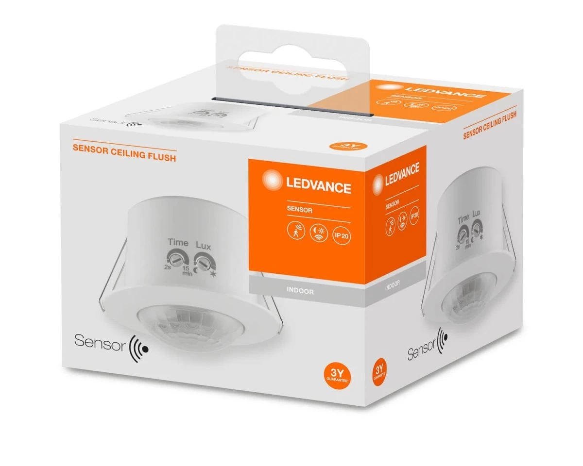 LEDVANCE Sensor Bewegungsmelder Weiss IP20 4058075240315 3 LEDVANCE Sensor Bewegungsmelder Weiss IP20 4058075240315 – Bild 3