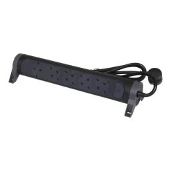 Legrand Drehbare Steckdosenleiste 5x Steckdose, 1,5m Kabel Schwarz 694532