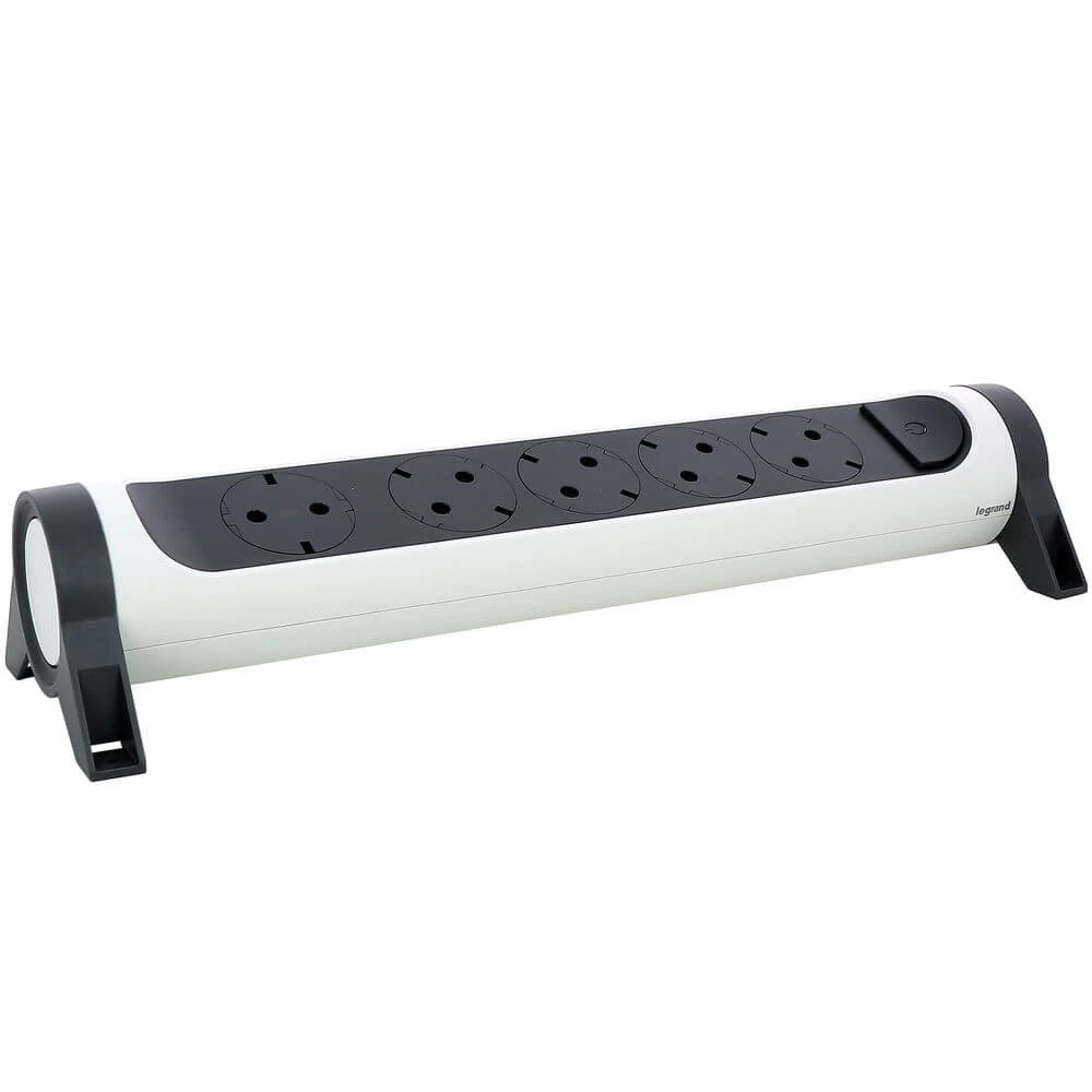 Legrand Drehbare Steckdosenleiste 5x Steckdose, Ohne Kabel Weiss-schwarz 694546 4 Legrand Drehbare Steckdosenleiste 5x Steckdose, Ohne Kabel Weiss-schwarz 694546 – Bild 4