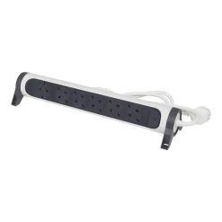 Legrand Drehbare Steckdosenleiste 6x Steckdose, 1,5m Kabel Weiss-schwarz 694533