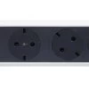 Legrand Drehbare Steckdosenleiste 6x Steckdose, 3m Kabel Weiss-schwarz 694539