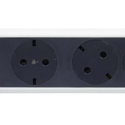 Legrand Drehbare Steckdosenleiste 6x Steckdose, 3m Kabel Weiss-schwarz 694539