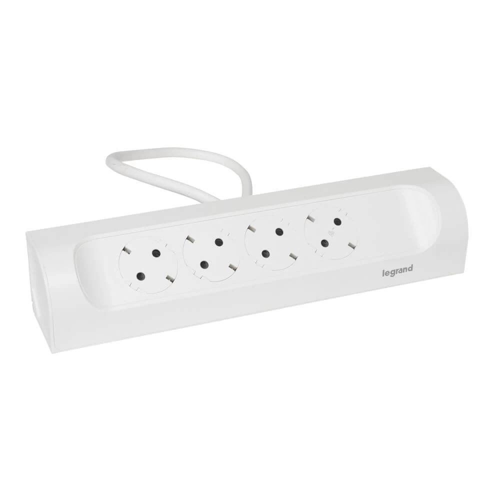 Legrand Ecksteckdosenleiste 4x Steckdose, 1 Meter Kabel Ultraweiß 694501 3 Legrand Ecksteckdosenleiste 4x Steckdose, 1 Meter Kabel Ultraweiß 694501 – Bild 3