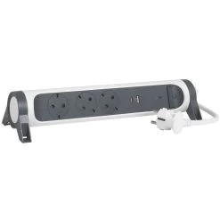 Legrand Steckdosenleiste Drehbar 3x Steckdose, USB-A, USB-C, SPD, 1,5m Kabel Weiss-schwarz 694508 -Philips Store legrand steckdosenleiste drehbar 3x steckdose usb a usb c spd 15m kabel weiss schwarz 6945083